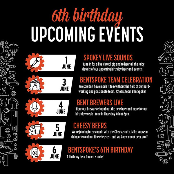 BentSpoke's 6th Birthday