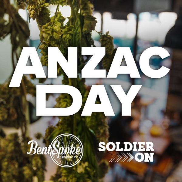 PEDAL INTO THE BREWPUB THIS ANZAC DAY