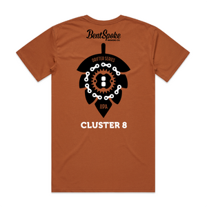 Cluster 8 Copper Tee
